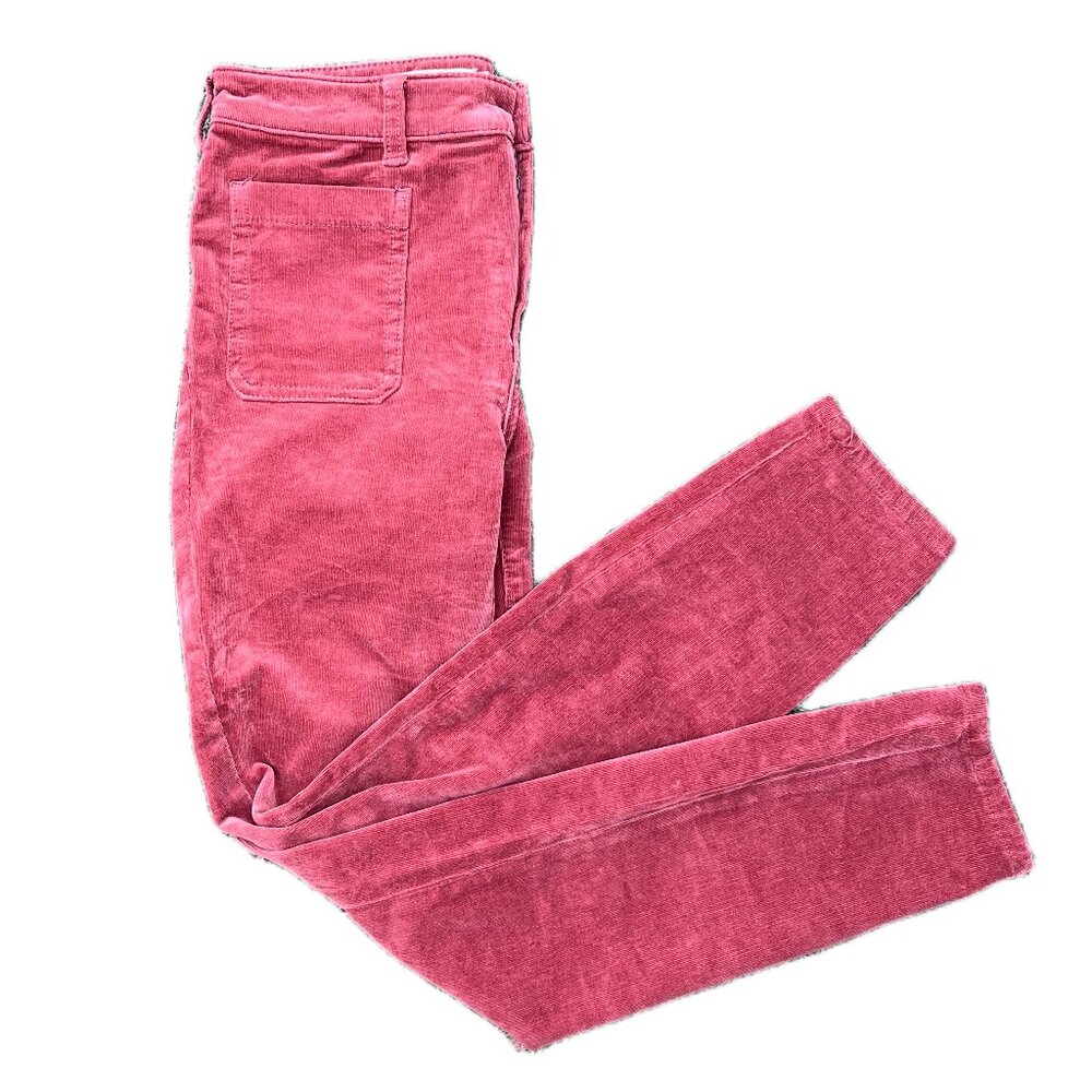 By Anthropology Pilcro and Letterpress Corduroy High Rise Skinny Pants